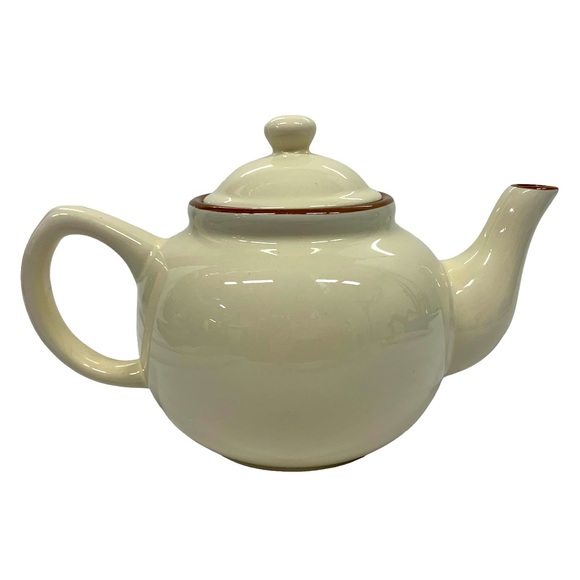Terra Cotta 40 Ounce Teapot By Coastline Imports - Picture 2 of 9